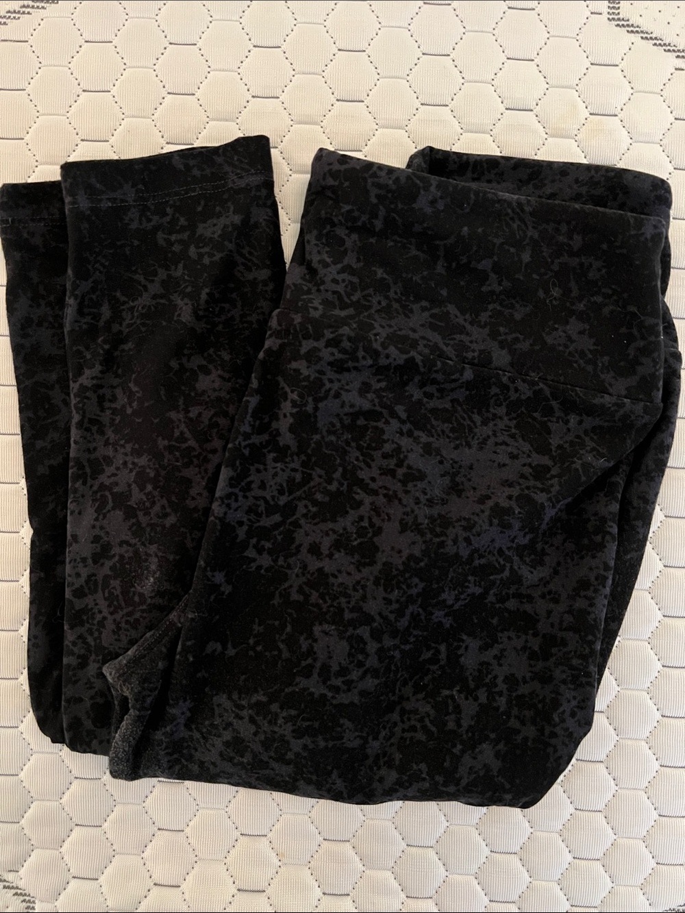 Black Grey Tie Dye LulaRoe One Size Leggings
